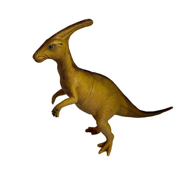 Parasaurolophus Dinosaur Figure Lucky Star Vintage - Picture 2 of 9